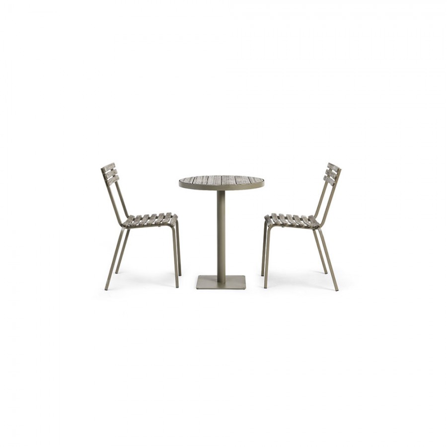 Masa Ethimo pentru dining din colectia Laren, rotunda, 60 cm